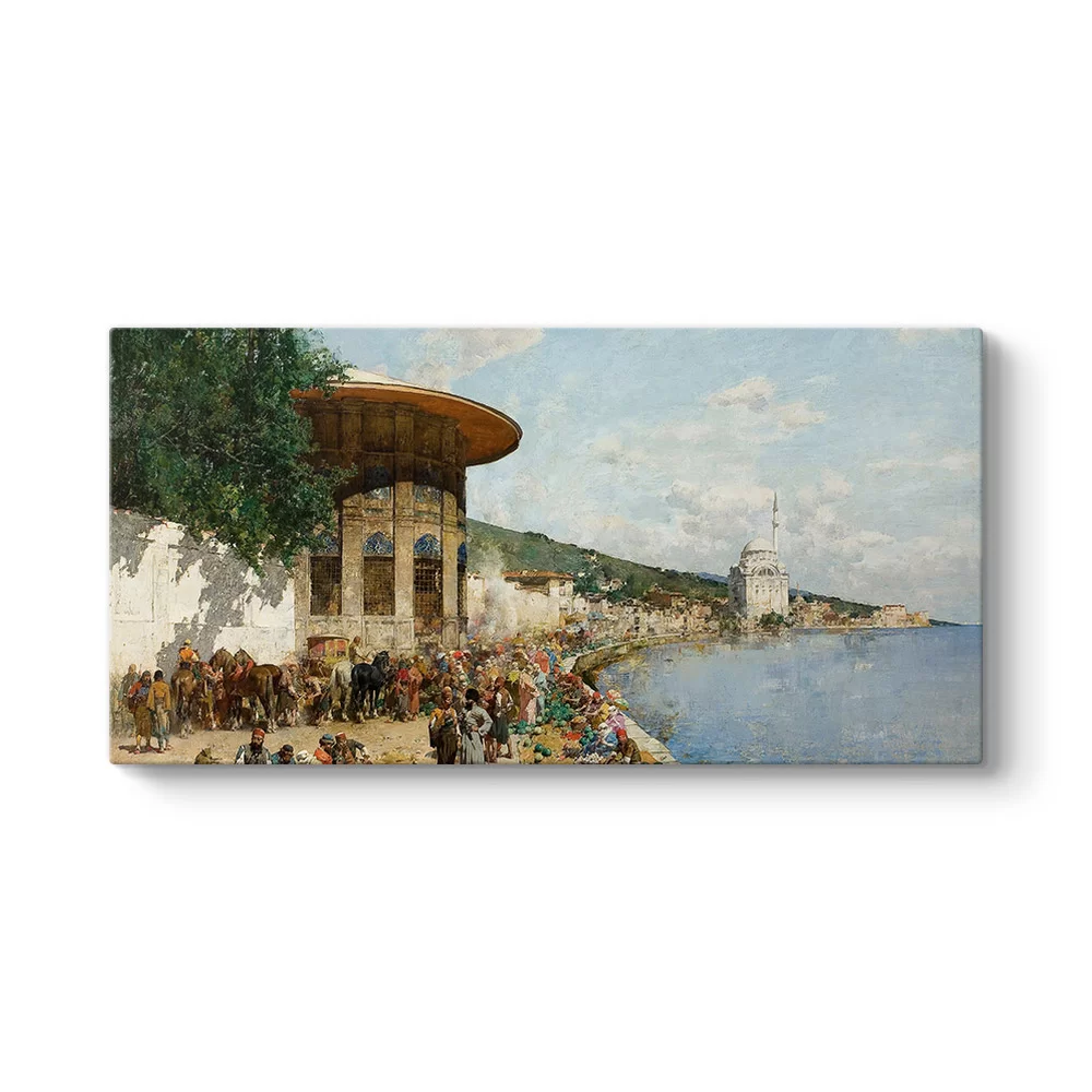 Market Day Constantinople Tablosu - Model 5
